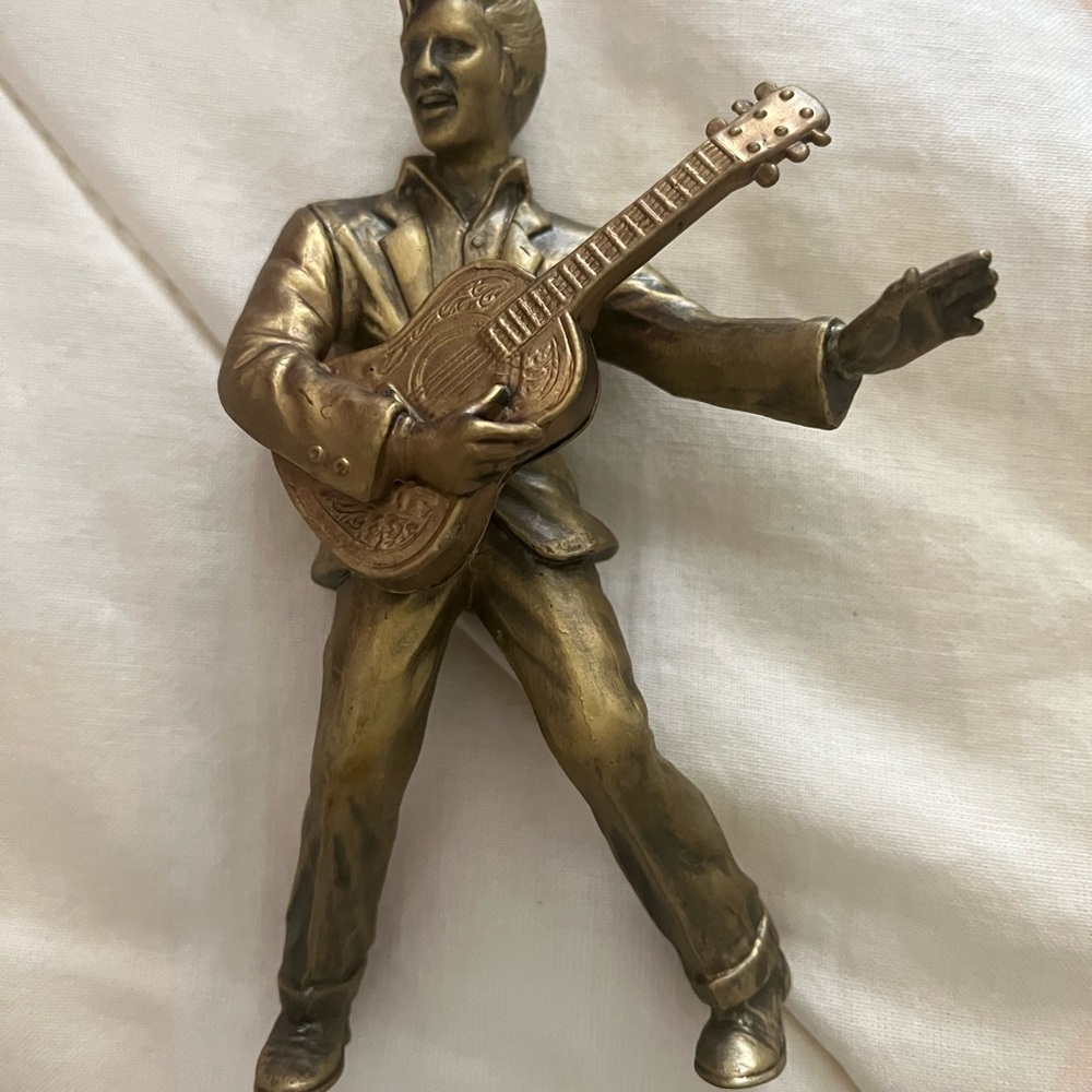 Hallmark Bronze Musician Ornament